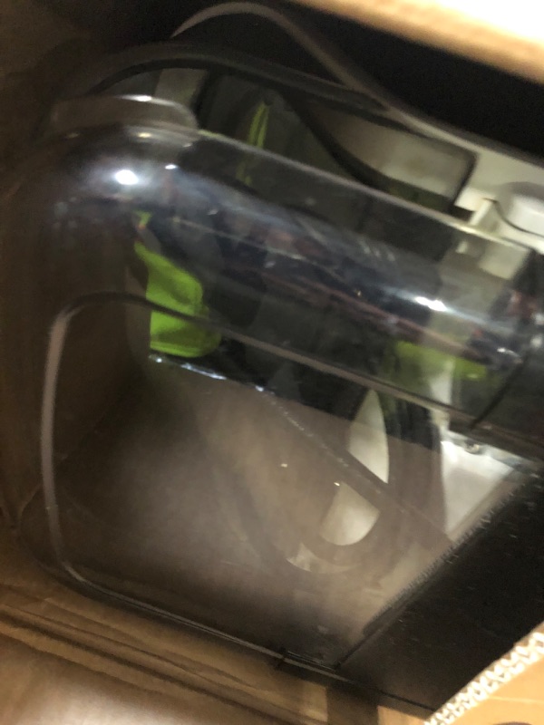 Photo 1 of ***SELLING FOR PARTS*** EUHOMY Nugget Ice Makers for Countertop with Ice Scoop & Basket, Self-Cleaning Sonic Pebble/Pellet Ice Maker Machine with 35lbs/24H Soft Ice for Home/Kitchen/Office, Stainless Steel, Silver