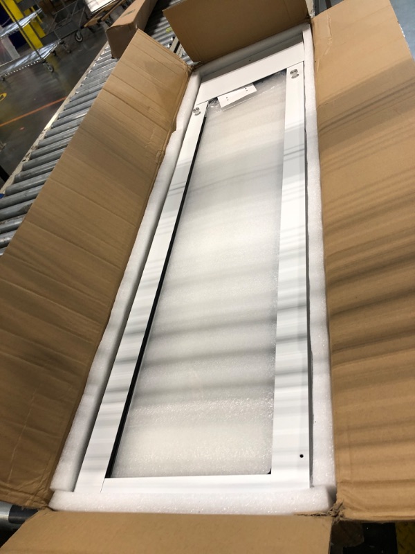 View 3 of [Petoasis] Dog Door for Sliding Glass Door,Upgrade Magnetic 3 Flap Extreme Weather Doggy Door,Fit 92-1/4" ~ 96-1/2" Sliding Door Dog Door Insert,Pet Door for Sliding Glass Door Insert(M)