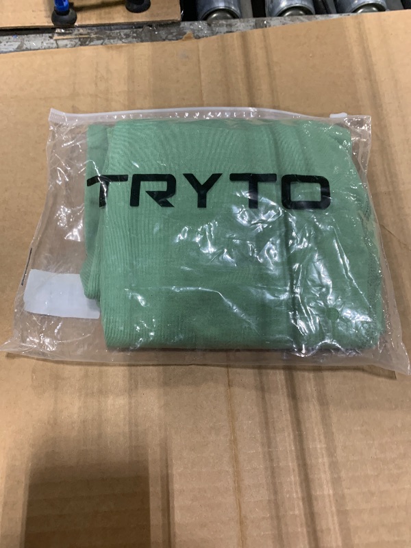 Photo 1 of *** DIFFERENT COLOR *** TRYTO Soul Collection Seamless Scrunch Effortless Leggings Workout Regular Length Mint Green, X-Small