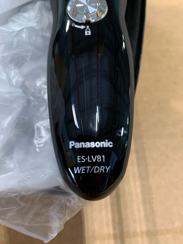 Photo 1 of *** NO ADAPTER *** Panasonic ARC6 Electric Razor for Men Face, Wet & Dry Shavers for Men with Foil Shaver, Pop-up Trimmer, Ultra-Fast 6-Blade, Smart Shave Sensor, 22D Flexible Pivoting Head - ES-LS8A-K (Black)