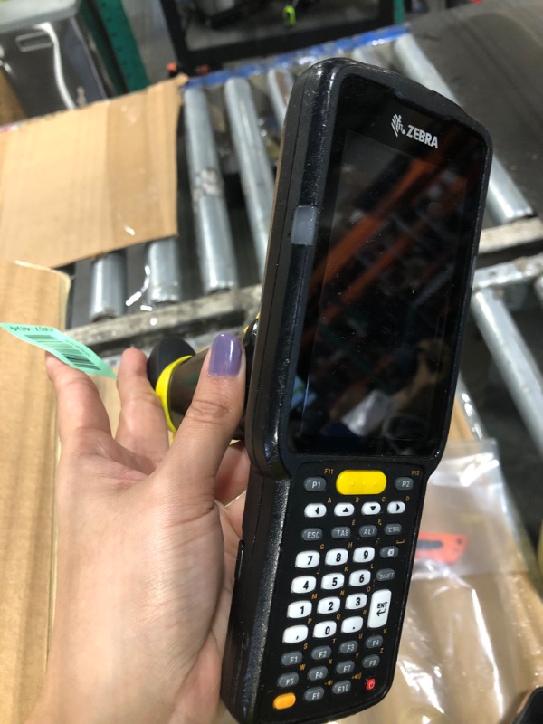Photo 1 of ***Used, charger missing*** Zebra MC3300 Android Pistol Grip Mobile Computer, 2D/1D Barcode Scanner