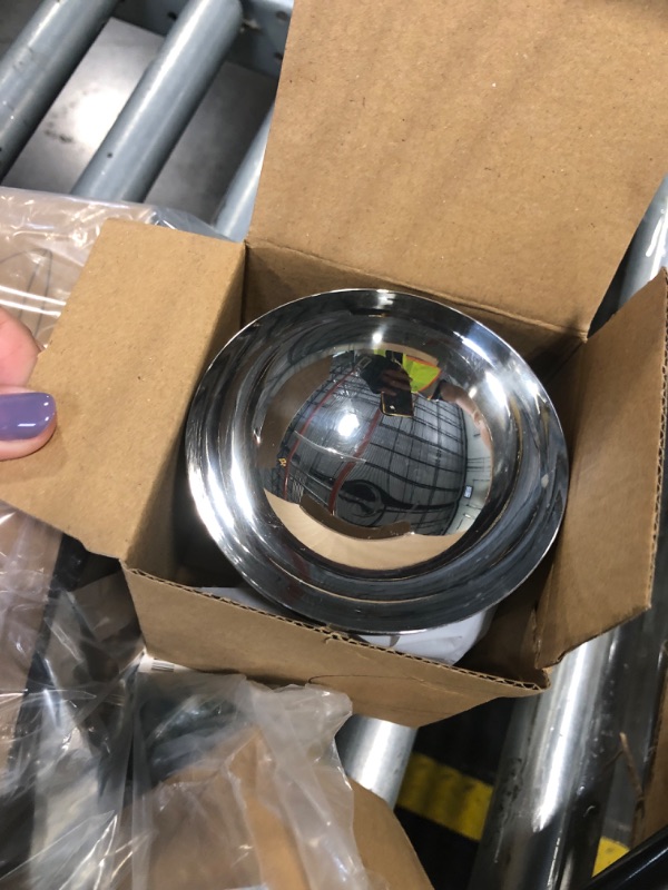 Photo 1 of ***MISSING ONE*** Reallnaive 12 Sets Stainless Steel Ice Cream Cups Bulk Silver Dessert Bowls with Forks 6.7 oz Small Metal Footed Cup for Serving Pudding Salad Fruit Sundae Summer Birthday Party Supply