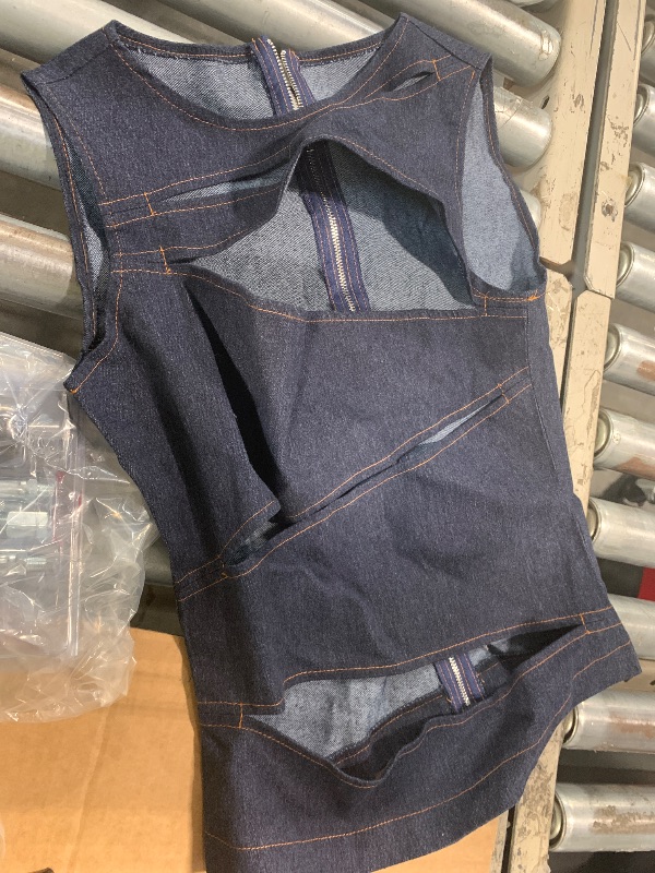 Photo 1 of women's denim flannel