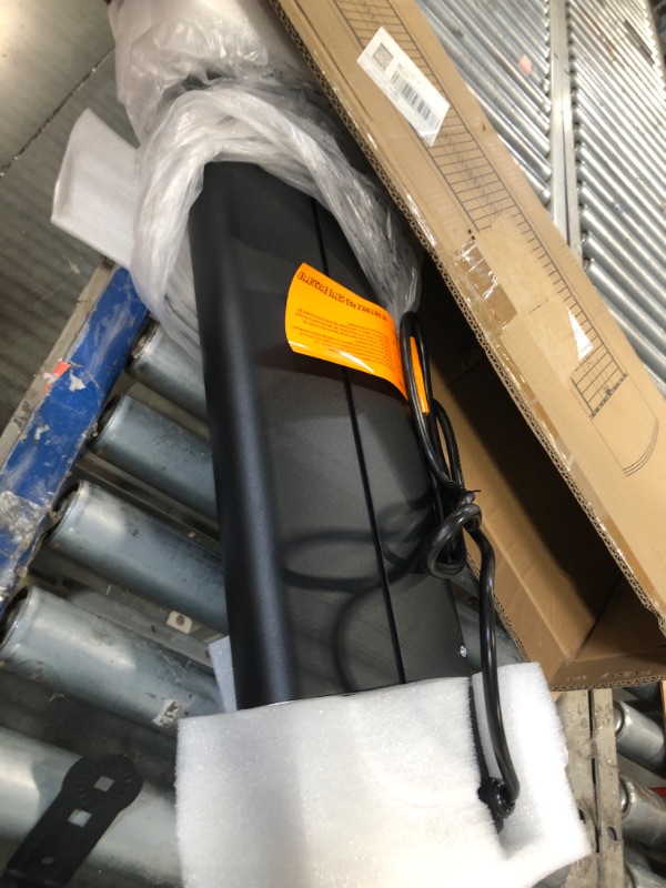 Photo 1 of **UNTESTED**
blessny Outdoor Heater for Patio, 1500W Wall Mounted Electric Infrared Heaters for Garage, Workshop, Greenhouse, 24 Hours Timer with Remote Control, IP65 Waterproofed