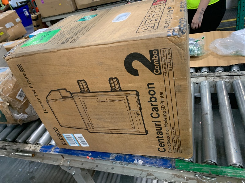 Photo 1 of ** NEW/ NO RETURN   ** ELEGOO Centauri Carbon 2 Combo Multi Color 3D Printer, CoreXY 500mm/s High Speed Multicolor Printing with Canvas, 1-Click Full Auto Leveling and 350°C High-Temp Nozzle, 256x256x256mm Build Volume