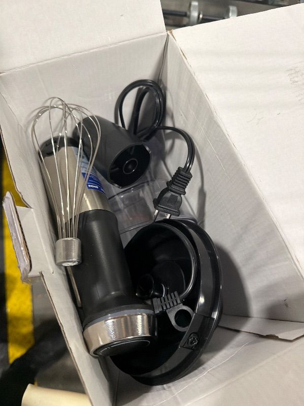 View 4 of **PARTS ONLY**
Ganiza Immersion Blender 5 in 1 Hand Blender Max 1000W Heavy Duty Motor, 16 Speed Mode Handheld Blender Stainless Steel Blade With 800ml Mixing Beaker, 600ml Chopper, Whisk and Milk Frother