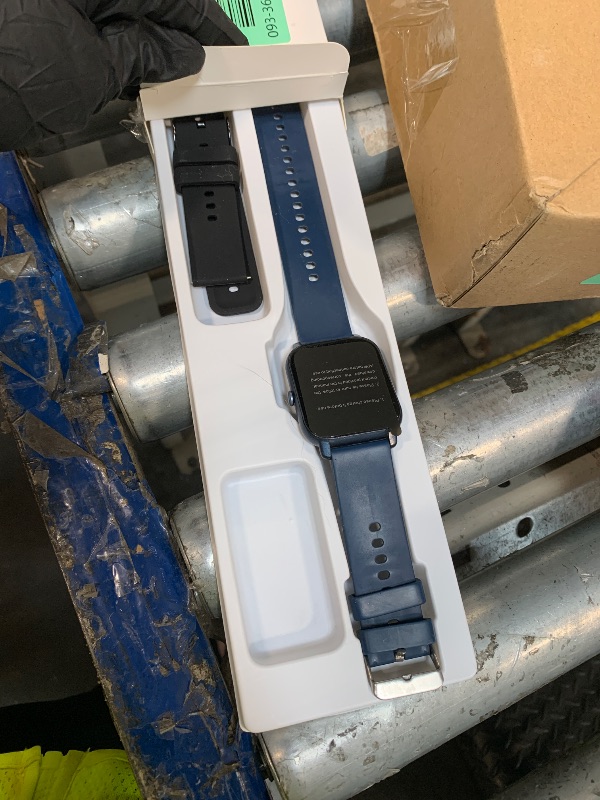 Photo 1 of ** USED** Smart Watch for Men Women Fitness Tracker: Make Answer Call Digital Mens Watches Waterproof Running Pedometer Smartwatch for Android Phone iPhone Samsung Compatible Sleep SpO2 Heart Rate Monitor Step