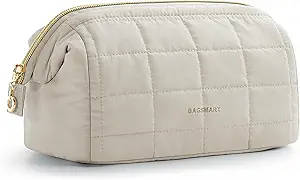 Photo 1 of **Similar item**
EACHY Travel Makeup Bag, Large Capacity Cosmetic Bags for Women, Waterproof Portable Pouch Open Flat Toiletry Bag Pattern Makeup Bag (F-Brown)