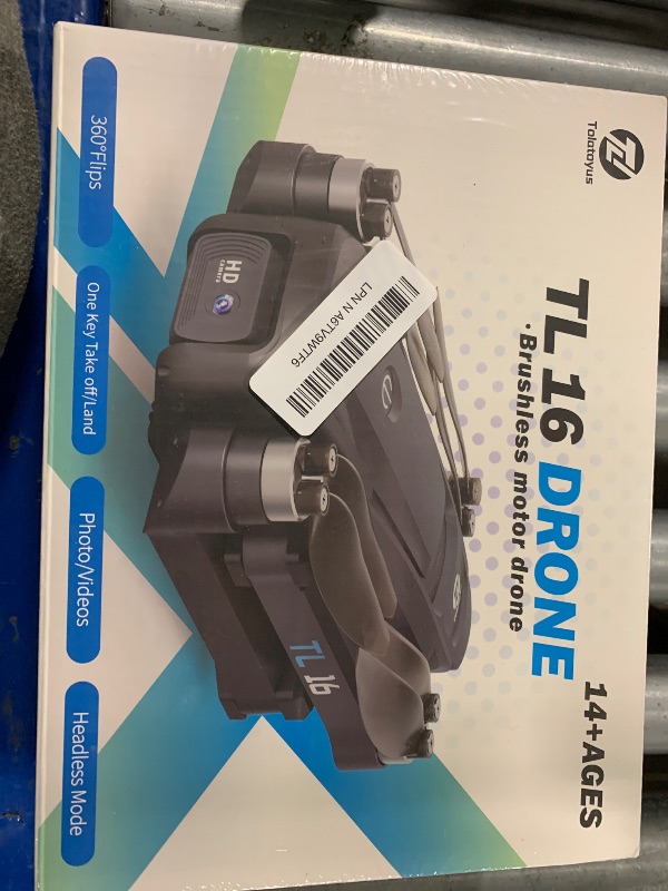 Photo 1 of **FACTORY SEALED** Drone with Camera Brushless Motor Drones for Adults Beginners 2 Cameras FPV RC Quadcopters Foldable Motorized Adjustable 1080P HD UAV APP Control 3D Flips Easy to Fly Toys Carrying Bag