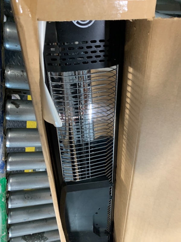 Photo 1 of ***SOLD FOR PARTS **** *** non functional ***final sale****Outdoor Patio Heater with 9 Heat Levels,Space Heater for Garage Backyard Room Indoor,1500W Fast Electric Infrared Heater,9H Timers,Waterproof,Child Lock,Black Medium