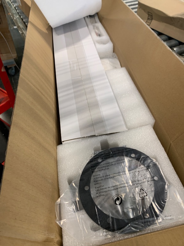 Photo 1 of ** FACTORY SEALED *** QUTWOB 60" Wood Ceiling Fan with Lights Remote Control,Quiet DC Motor 3 Blade Ceiling Fans for Patio Living Room, Bedroom, Office,Indoor Outdoor(Raw wood+White)