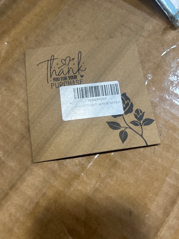 Photo 1 of (3PCS) Stay Positive Work Hard Make It Happen Sticker, Funny Sarcastic Phrase Inspirational Motivational Sticker Decals for Books Laptops Phone Water Bottles Tumbler Cup Kindle 3x1.9 Inch