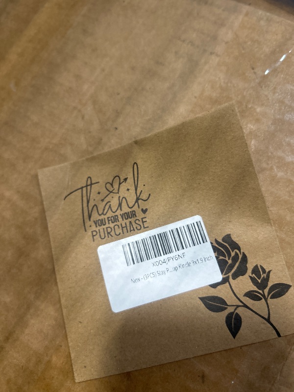 Photo 1 of (3PCS) Stay Positive Work Hard Make It Happen Sticker, Funny Sarcastic Phrase Inspirational Motivational Sticker Decals for Books Laptops Phone Water Bottles Tumbler Cup Kindle 3x1.9 Inch