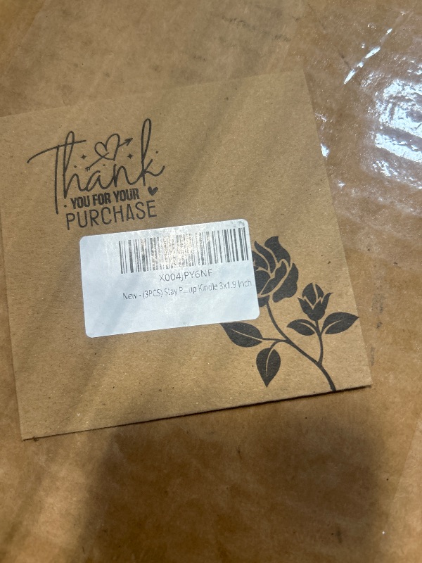 Photo 1 of (3PCS) Stay Positive Work Hard Make It Happen Sticker, Funny Sarcastic Phrase Inspirational Motivational Sticker Decals for Books Laptops Phone Water Bottles Tumbler Cup Kindle 3x1.9 Inch