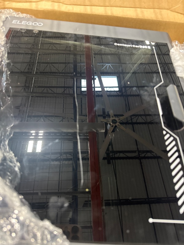 Photo 1 of ****SCRATCH ON THE 3D printer***** ELEGOO Centauri Carbon 2 Combo Multi Color 3D Printer, CoreXY 500mm/s High Speed Multicolor Printing with Canvas, 1-Click Full Auto Leveling and 350°C High-Temp Nozzle, 256x256x256mm Build Volume
