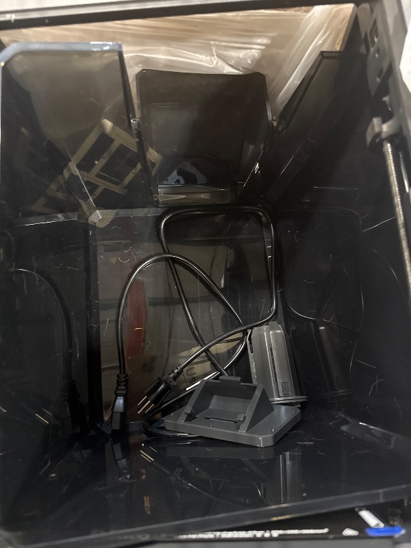 Photo 1 of ****SCRATCH ON THE 3D printer***** ELEGOO Centauri Carbon 2 Combo Multi Color 3D Printer, CoreXY 500mm/s High Speed Multicolor Printing with Canvas, 1-Click Full Auto Leveling and 350°C High-Temp Nozzle, 256x256x256mm Build Volume