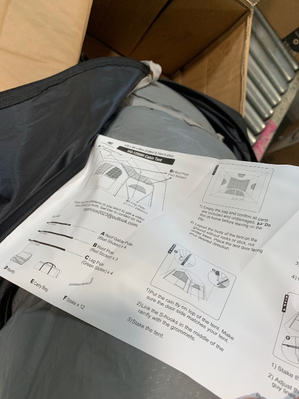 Photo 1 of ***SIMILAR ITEM UNKNOWN SPECIFIC DETAILS ****Inflatable Tent with Skylight, Quick Setup Blow Up Tents with Pump, Hot Tent with Stove Jack, Waterproof Oxford Inflatable House for Camping, Air Glamping Tents for Camping Adult 8-12 Person