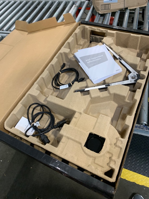Photo 1 of **USED - MINOR DAMAGE**
AOC Q27G4ZD 27" QD OLED Gaming Monitor, QHD 2560 x 1440, 240Hz 0.03ms, HDMI 2.0 x2, Display Port x2, G-Sync Compatible, Console Gaming Ready, 3-Year Zero-Bright-Dot