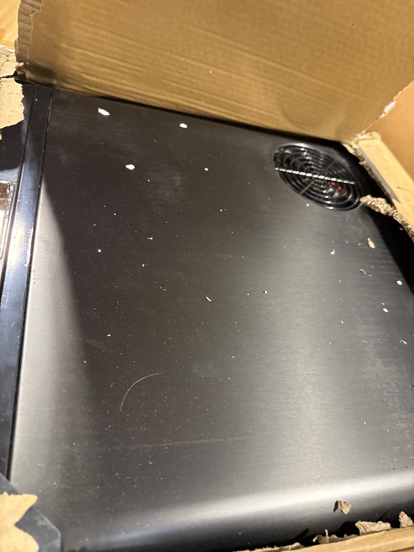 Photo 1 of ***VERY USED*** ecozy 2" Clear Ice Ball Maker Countertop with CrystalFlux Technology, 4 pcs in 40 Mins, 144 pcs/Day, Sphere Ice Maker with Automatic Water Supply, Self-Cleaning, Enhanced Insulation for Whiskey Bar