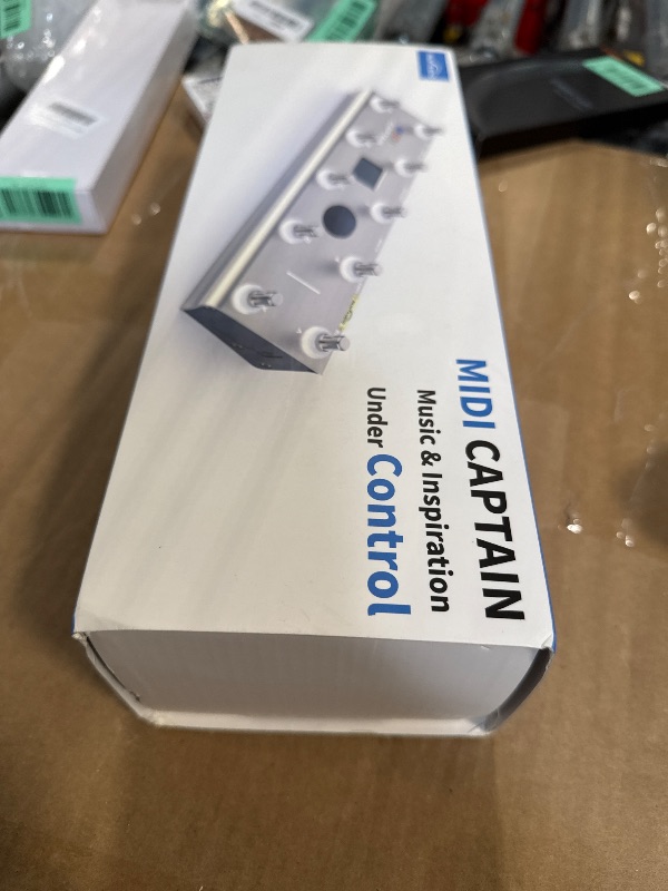 Photo 1 of ** SOLD AS IS, NO REFUND/RETURN** SEE COMMENTS!
Paint Audio MIDI Captain Foot Controller Multi-Effects Keyboards Synthesizer USB-MIDI musical software Bias with Time Engine Function Support all PC/CC/Note commander 10 Foot Switches (Gold)