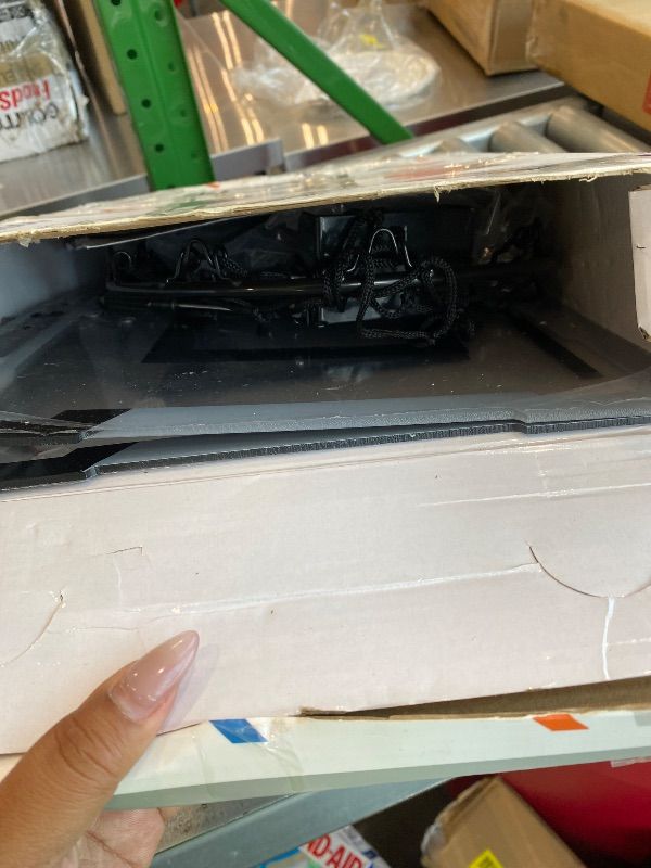 Photo 1 of *MISSING PARTS - see clerk notes*
HYES 2 Player Basketball Game, Dual Shot Over The Door Mini Basketball Hoop Indoor with Scoreboard, Basketball Toy Gifts for Kids Boys Girls Adults, Suit for Bedroom/Office/Outdoor/Pool, Black