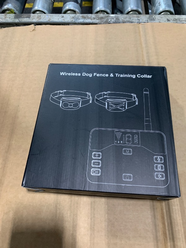 Photo 1 of *** MISSING 1 COLLAR *** zvsay Wireless Dog Fence System for 2 Dogs, 2-in-1 Electric Fence for Dogs with Remote Training Collar, Adjustable Wireless Fence for Dogs, Waterproof Dog Perimeter Collar for Outdoor Yard