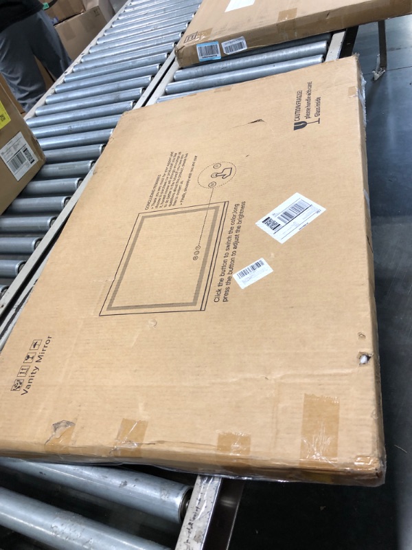 Photo 1 of ** sold as is no refund/return** see comments
FENNIO Vanity Mirror with Lights 32"x22", Lighted Makeup Mirror, Large Vanity Mirror, Touch Sensor with 3-Color Lighting, USB Charging Port for Vanity Desk?Square White?