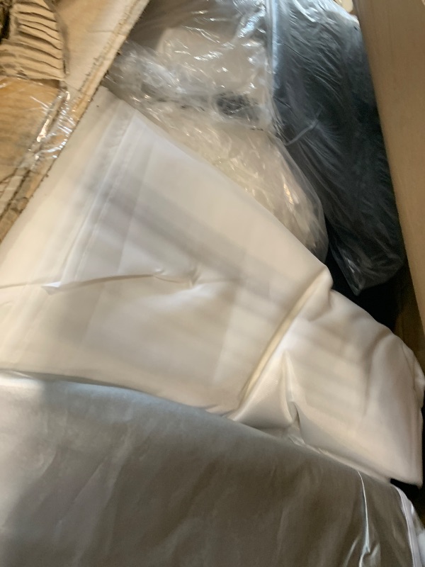 Photo 1 of ***** AS IS ALL SALES FINAL NO RETURNS ******L***UPDATED 6/5***DAMAGE***10X20Ft Outdoor Party Tent Gazebo, Waterproof Gazebo Canopy Tent, Heavy Duty Commercial Outdoor Canopy All Season with Storage Bag, White