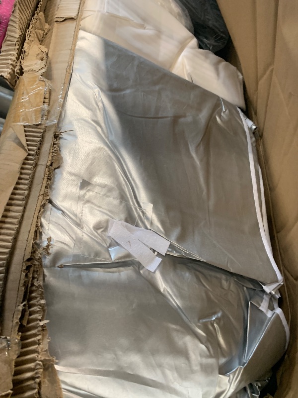 Photo 1 of ***** AS IS ALL SALES FINAL NO RETURNS ******L***UPDATED 6/5***DAMAGE***10X20Ft Outdoor Party Tent Gazebo, Waterproof Gazebo Canopy Tent, Heavy Duty Commercial Outdoor Canopy All Season with Storage Bag, White
