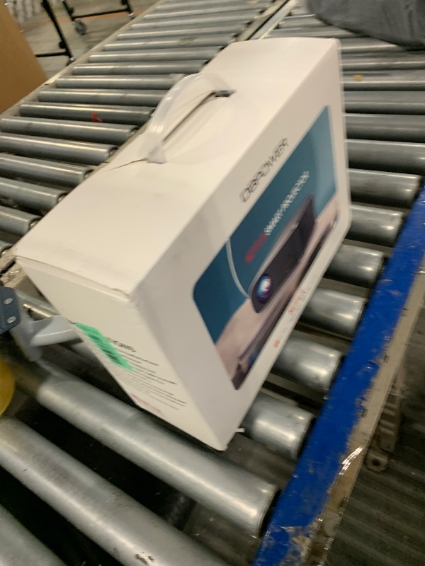 Photo 1 of [Auto Focus/Auto Keystone] Smart Projector with WiFi and Bluetooth, Dolby Audio,DBPOWER Native 1080p Projector, Movie Projector, 50% Zoom with Carry Bag