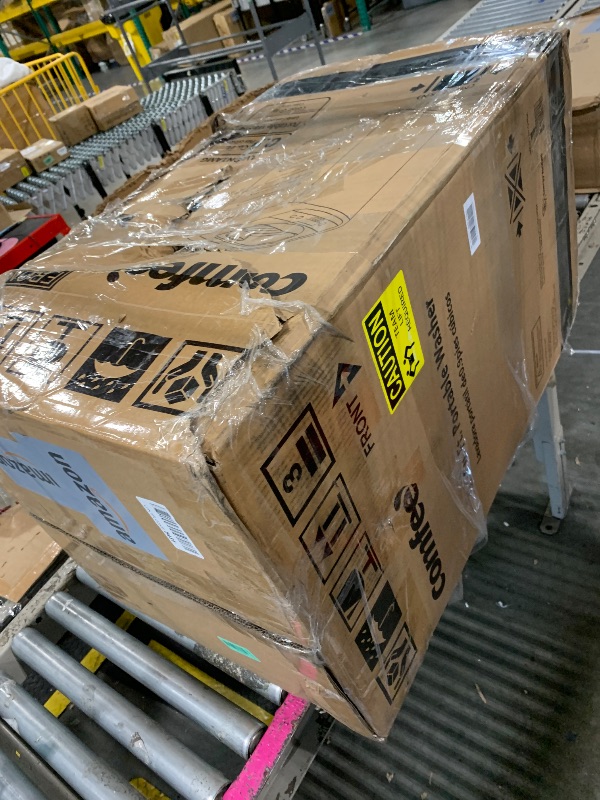 Photo 1 of *MAJOR DAMAGE*
COMFEE' Portable Washing Machine, 0.9 cu.ft Compact Washer With LED Display, 5 Wash Cycles, 2 Built-in Rollers, Space Saving Full-Automatic Washer