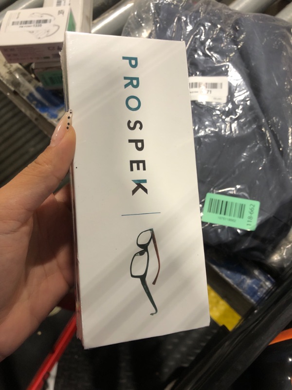 Photo 1 of ** factory sealed *** PROSPEK Blue Light Reading Glasses for Men and Women, Computer Reading Glasses 2.25 with Blue Light Protection and Clear Lens, Anti Eyestrain Glasses