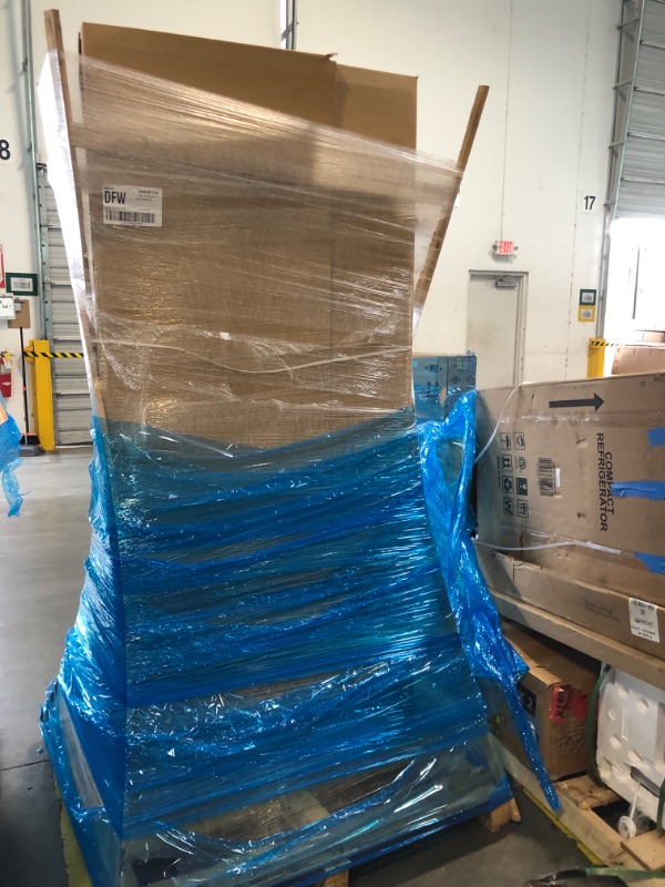 Photo 1 of ** FACTORY SEALED *** National Door Company, Steel, Primed, Right-Hand Inswing, Clear Glass, 1/2 Lite 2-Panel Venting, Single Prehung Front Door, 34" x 80"