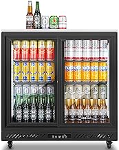 Photo 1 of ** FACTORY SEALED *** BODEGACOOLER Back Bar Cooler,7.7 Cu.ft Commercial Beverage Refrigerator with 2 Sliding Glass Doors, Stainless Top,Beverage Fridge Perfect for Beer,Wine,Soda,DOE Approved