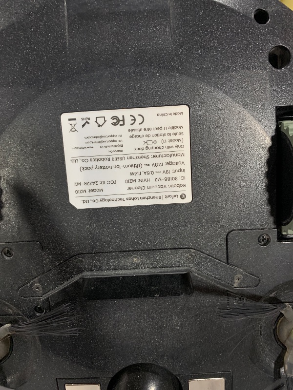 Photo 1 of **UNTESTED**
Lefant M210 Pro Robot Vacuum with 2200 Pa Powerful Suction, 6 Cleaning Modes, 120 Mins Runtime, Quiet, Self-Charging, Voice Control, Ideal for Pet Hair and Hard Floor, White