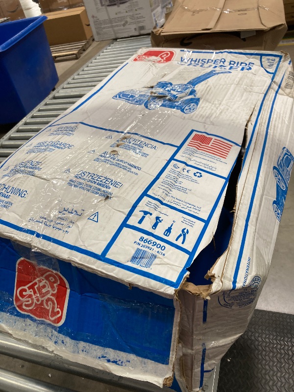 Photo 1 of **MISSING PARTS***Step2 Whisper Ride Cruiser Kids Push Car, Ride On Toy, Stroller Substitute, Includes Seat Belt & Horn, Made of Durable Plastic, Max Weight 50 lbs., For Toddlers 1.5-4 Years Old, Blue