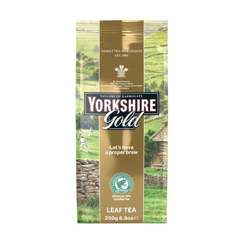 Photo 1 of **BB 6/2026**Yorkshire Tea Gold Loose Leaf Tea Black Tea 8.8 Ounces (Pack of 1) Premium Blend Rich Smooth & Satisfying Classic British Breakfast Blend Caf