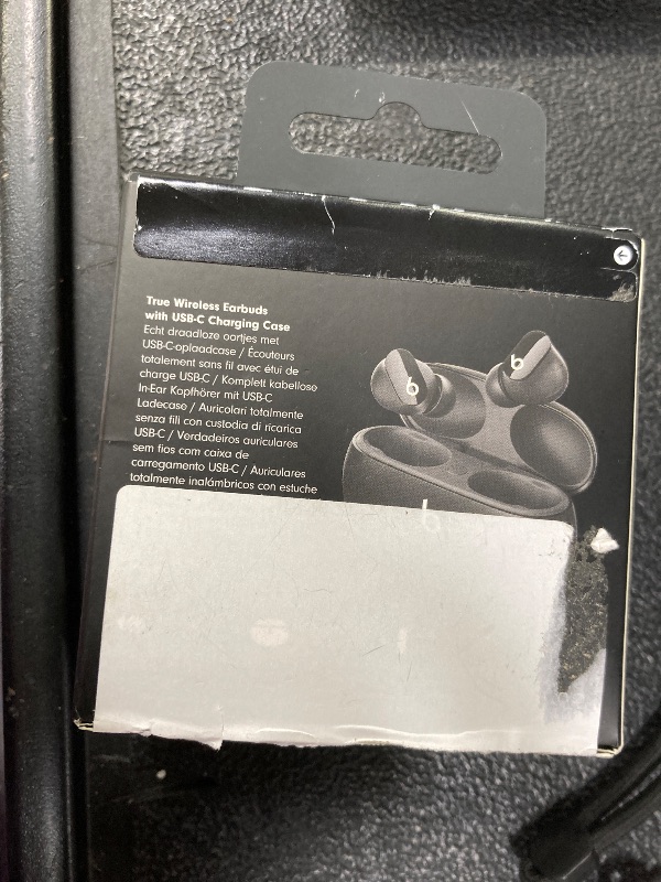Photo 1 of **Factory Sealed, its not permitted to Return, Not Refund**Beats Studio Buds - True Wireless Noise Cancelling Earbuds - Compatible with Apple & Android, Built-in Microphone, IPX4 Rating, Sweat Resistant Earphones, Class 1 Bluetooth Headphones - Black