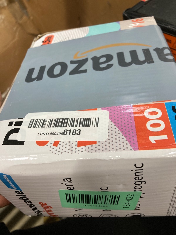 Photo 1 of 0.5ML Syringe, Lab Supplies Syringes 31G 5/16 Inch, Individually Wrapped, Pack of 100