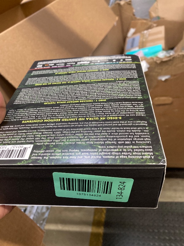 Photo 1 of ***1 CASE IS DAMAGED***Teenage Mutant Ninja Turtles Trilogy [Limited Edition] - 4K UHD***1 CASE IS DAMAGED***