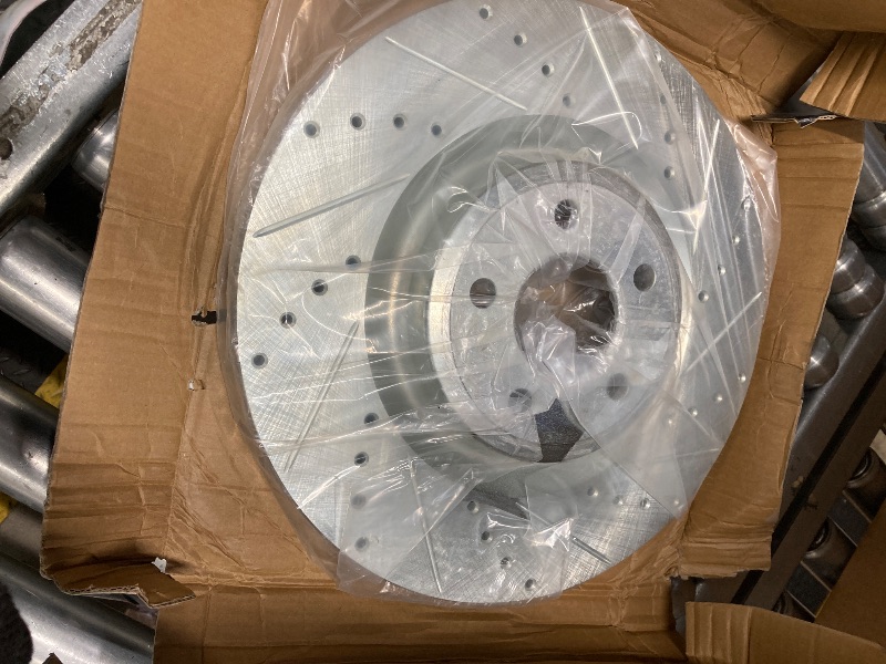 Photo 1 of **The description is for reference purposes.**Texunoze Front and Rear Brake Kit, Ceramic Brake Pads and Drilled and Slotted Brake Rotors, Compatible With INFINITI EX35 EX37 G25 G35 G37 M35 M45 Q40 QX50, Nissa 350Z 370Z