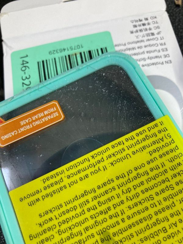 Photo 1 of ***needs new screen protector***CENHUFO Magnetic Privacy for Samsung Galaxy S25 Case, Full Body Phone Case with Built-in 9H Tempered Glass Privacy Screen Protector and Camera Lens Cover, Shockproof Protective Clear Bumper -Green***needs new screen protect