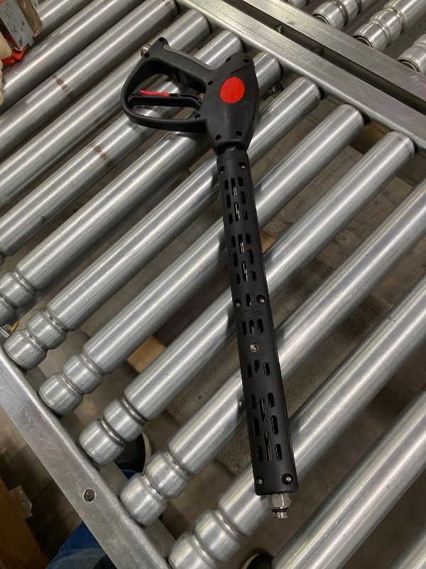 Photo 1 of ***MISSING 5 NOZZLE TIPS & WAND -SELLING AS INCOMPLETE PARTS*** M MINGLE Replacement Pressure Washer Gun, M22 15mm or M22 14mm Fitting, 40 Inch, 4000 PSI