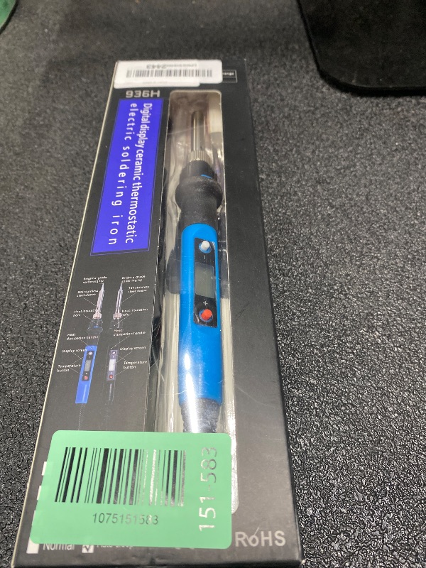 Photo 1 of **MISSING PARTS**Soldering Iron Kit, 80W 110V Fast Heat up in 10s LCD Digital Adjustable Temperature Soldering Gun Thermostatic Soldering Kit for Electronic