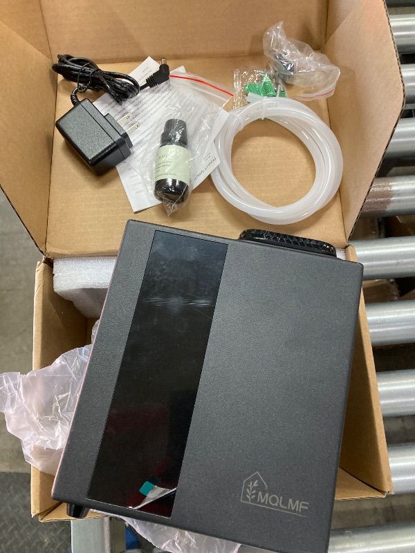 Photo 1 of ***MISSING ONE SCENT -SELLING AS IS *** MQLMF HVAC Diffuser Scent System Whole House - 4500 Sq Ft,Metal,Ultra Quiet,Safety Lock,Bluetooth App,Hotel Commercial Collection Diffuser Machine - Black