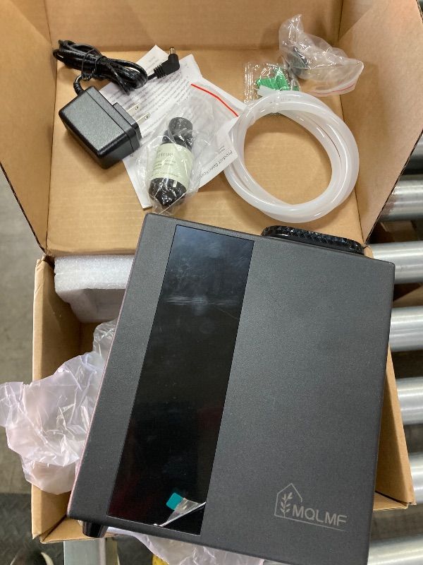 Photo 1 of ***MISSING ONE SCENT -SELLING AS IS *** MQLMF HVAC Diffuser Scent System Whole House - 4500 Sq Ft,Metal,Ultra Quiet,Safety Lock,Bluetooth App,Hotel Commercial Collection Diffuser Machine - Black