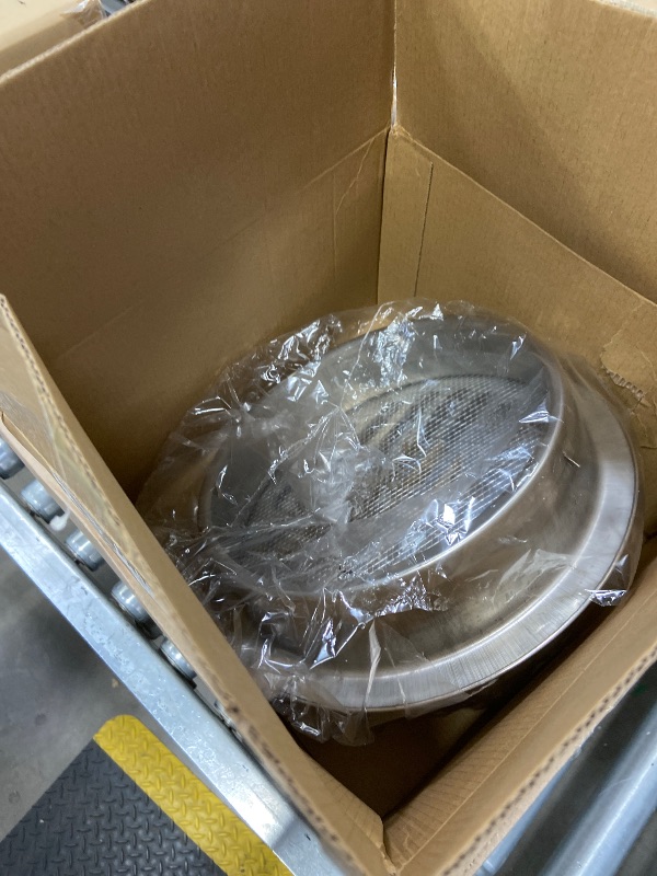 Photo 1 of 10 Inch Dryer Vent Cover Stainless Steel Round Air Ventilation Dryer Exhaust Vent Wall Vent Cover Ventilation Grill Hood