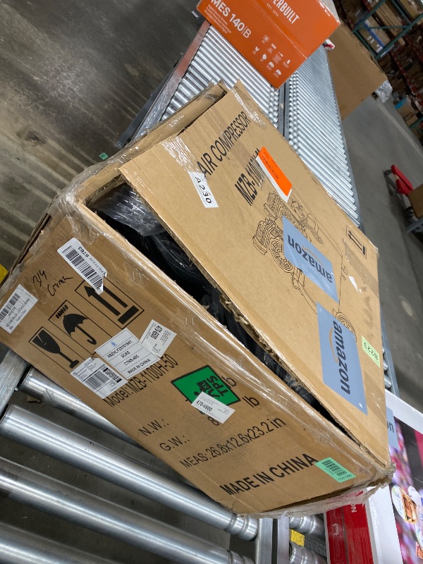 Photo 1 of **ONE FAN DONT WORK**MZB 13.2 Gallon Ultra Quiet Air Compressor 115PSI Steel Tanks 70dB Noise Level Oil Free Air Compressor