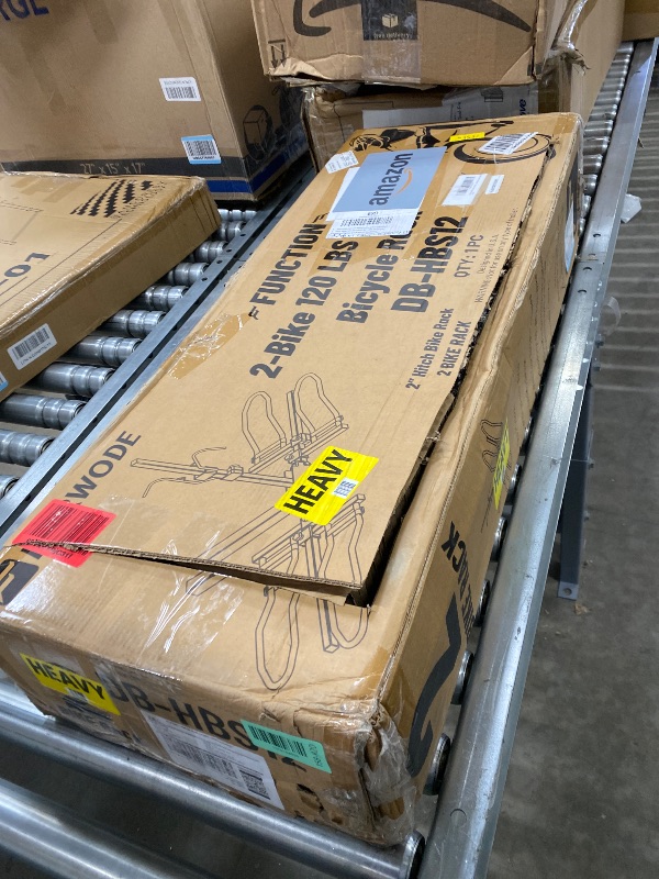 Photo 1 of **MISSING PARTS***FORWODE 2" Hitch Mount Bike Rack Fits 2 X 80 lbs Bicycle, Platform Bike Rack for Car SUV Truck Standard, Foldable Wobble Free, Locking Hitch,Fat and Standard (A- Early Edition)