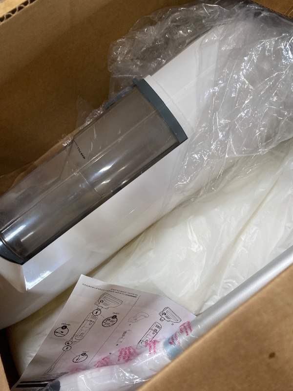 Photo 1 of **NO BATTERY***Shark SV1106 Navigator Freestyle Upright Bagless Cordless Stick Vacuum for Carpet, Hard Floor and Pet with XL Dust Cup and 2-Speed Brushroll, White/Grey